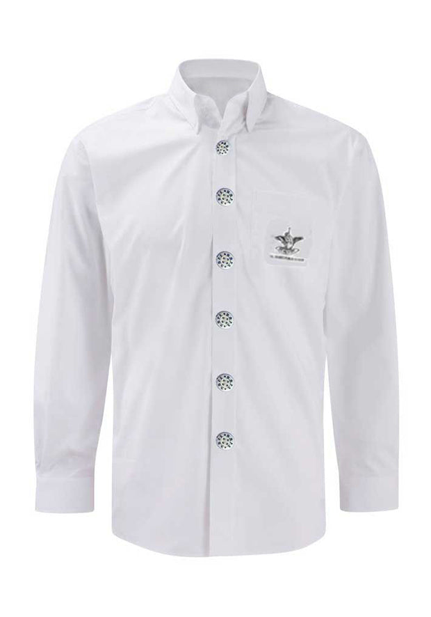 BBPS FULL SLEEVE WHITE SHIRT