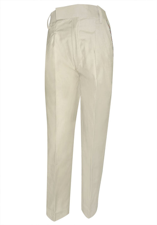 GD Goenka School White Trouser Belt